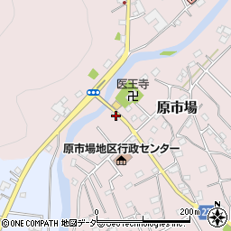 埼玉県飯能市原市場1036周辺の地図