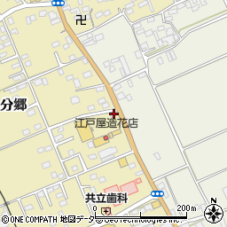 コメリＨ＆Ｇ小見川店周辺の地図