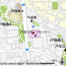 川口市立戸塚スポーツセンタープール周辺の地図
