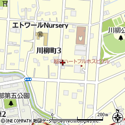 埼玉県越谷市川柳町3丁目99周辺の地図