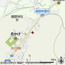 千葉県成田市西大須賀14周辺の地図