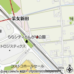 埼玉県三郷市半田22周辺の地図