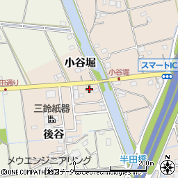 埼玉県三郷市小谷堀30周辺の地図