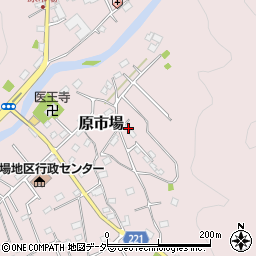 埼玉県飯能市原市場739-6周辺の地図