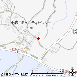 千葉県成田市七沢174周辺の地図