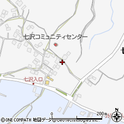 千葉県成田市七沢183周辺の地図