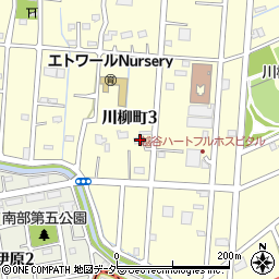 埼玉県越谷市川柳町3丁目126周辺の地図