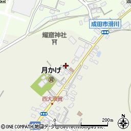 千葉県成田市西大須賀1881周辺の地図