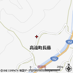 長野県伊那市高遠町長藤2334周辺の地図