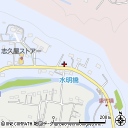 埼玉県飯能市赤沢186-1周辺の地図