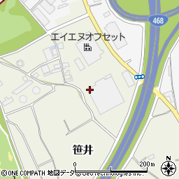 埼玉県狭山市笹井671周辺の地図