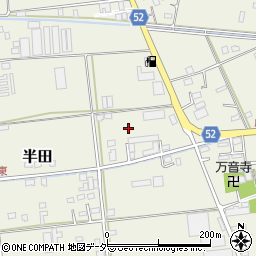 埼玉県三郷市半田332周辺の地図