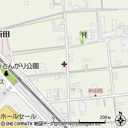 埼玉県三郷市半田30周辺の地図