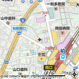 株式会社証券ジャパン　柏支店周辺の地図