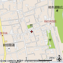 埼玉県草加市柿木町476周辺の地図