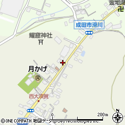 千葉県成田市西大須賀1884-2周辺の地図