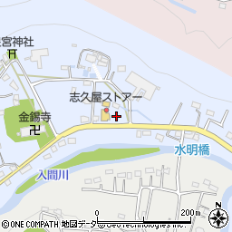 埼玉県飯能市赤沢216周辺の地図