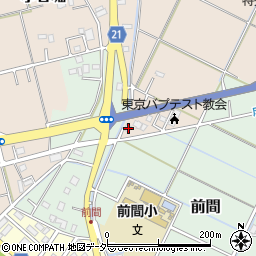 埼玉県三郷市小谷堀389周辺の地図