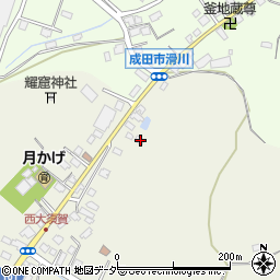 千葉県成田市西大須賀12周辺の地図