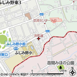 市街道周辺の地図