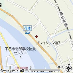 バロー萩原店周辺の地図