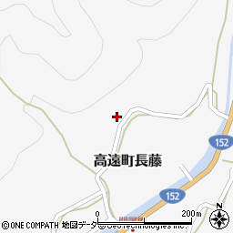 長野県伊那市高遠町長藤2333周辺の地図