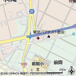 埼玉県三郷市小谷堀388周辺の地図