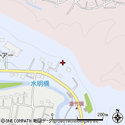 埼玉県飯能市赤沢180-2周辺の地図