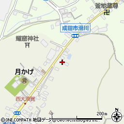 千葉県成田市西大須賀10周辺の地図