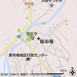 埼玉県飯能市原市場1023-4周辺の地図