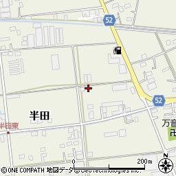 埼玉県三郷市半田334周辺の地図