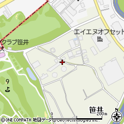 埼玉県狭山市笹井818周辺の地図