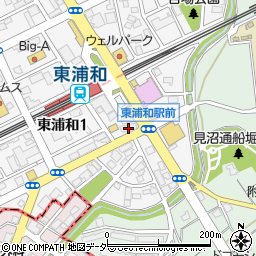 Ｋスタイルホーム株式会社　東浦和駅前営業所周辺の地図