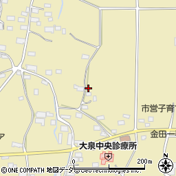 山梨県北杜市大泉町谷戸3575周辺の地図