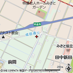 埼玉県三郷市前間303周辺の地図