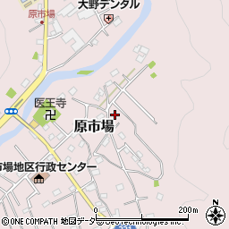 埼玉県飯能市原市場739-9周辺の地図