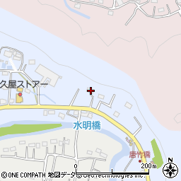 埼玉県飯能市赤沢182周辺の地図
