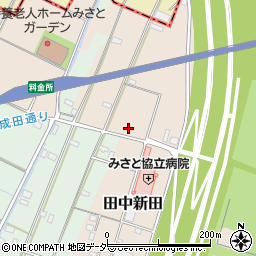 埼玉県三郷市田中新田144周辺の地図