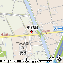 埼玉県三郷市小谷堀26周辺の地図