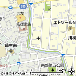 埼玉県越谷市川柳町3丁目226周辺の地図