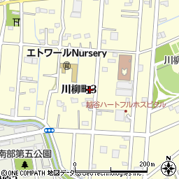 埼玉県越谷市川柳町3丁目127周辺の地図