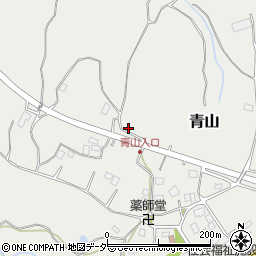 千葉県成田市青山240-1周辺の地図
