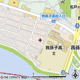 千葉県我孫子市若松173-8周辺の地図