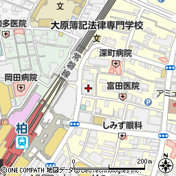 株式会社京葉銀行　柏ローンプラザ周辺の地図
