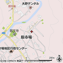 埼玉県飯能市原市場734-5周辺の地図