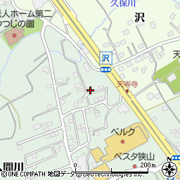 埼玉県狭山市入間川953周辺の地図