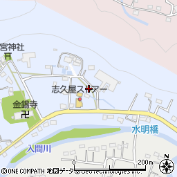 埼玉県飯能市赤沢227-2周辺の地図