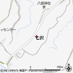 千葉県成田市七沢232周辺の地図