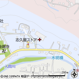 埼玉県飯能市赤沢198周辺の地図