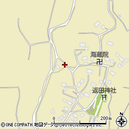 千葉県香取市返田周辺の地図